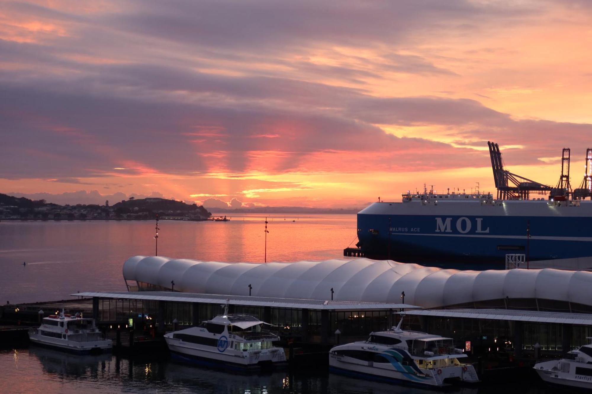 Penthouse Apartment With Stunning Harbour Views Auckland Buitenkant foto