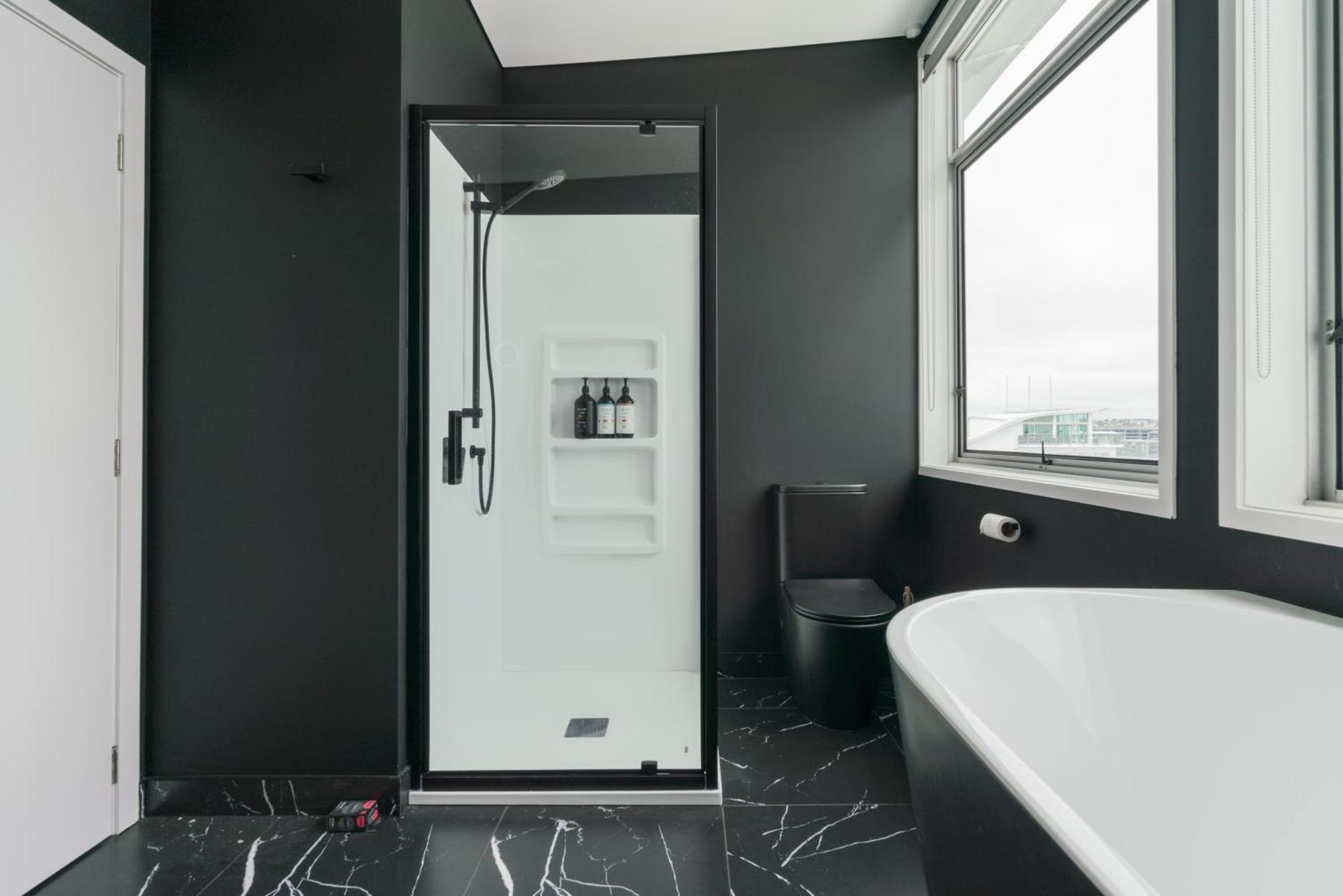 Penthouse Apartment With Stunning Harbour Views Auckland Buitenkant foto