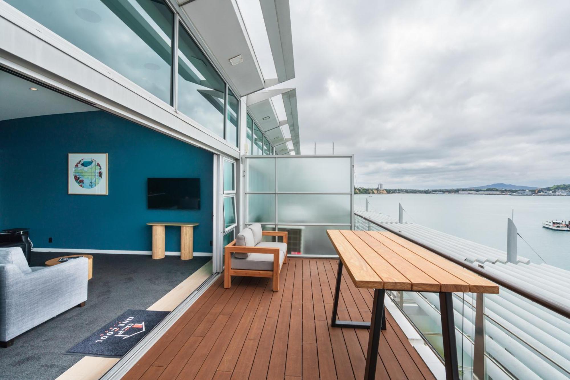 Penthouse Apartment With Stunning Harbour Views Auckland Buitenkant foto