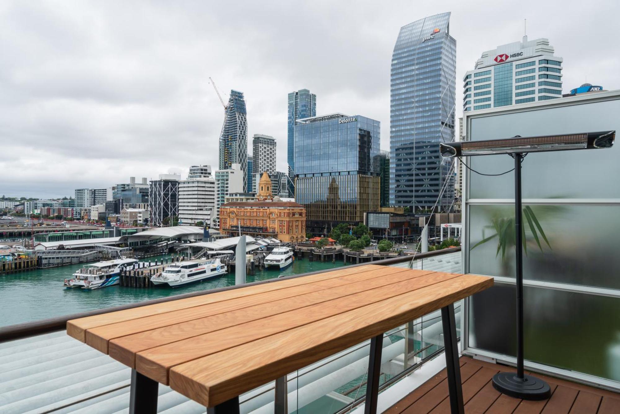 Penthouse Apartment With Stunning Harbour Views Auckland Buitenkant foto